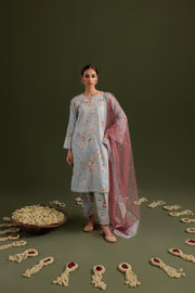 Zeev 3Pc - Printed Lawn Dress