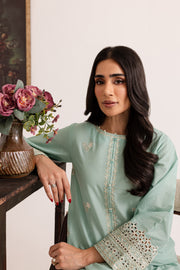 Coastal 2Pc - Embroidered Lawn Dress