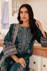 Leal 3Pc - Embroidered Lawn Dress