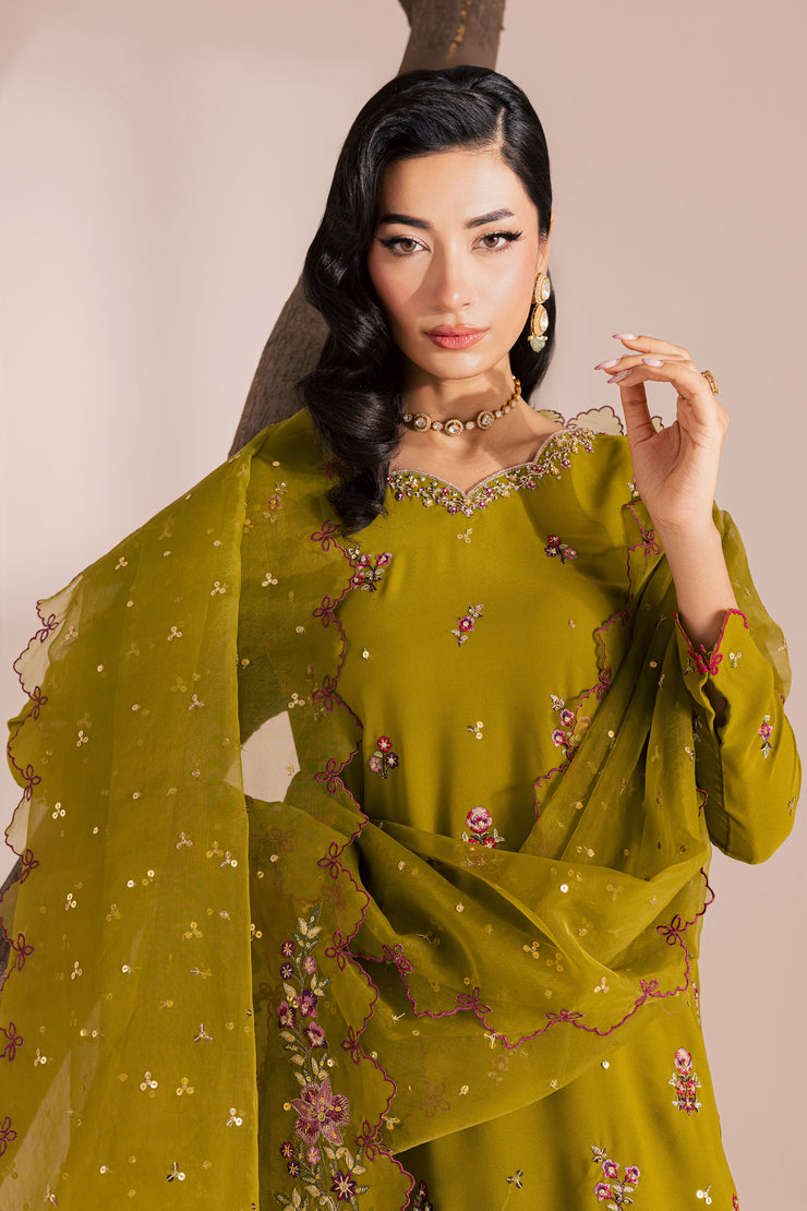 Luxury pret dress designed for elegance