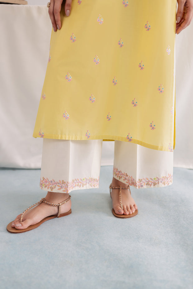 Florance 2Pc - Embroidered Casual Pret