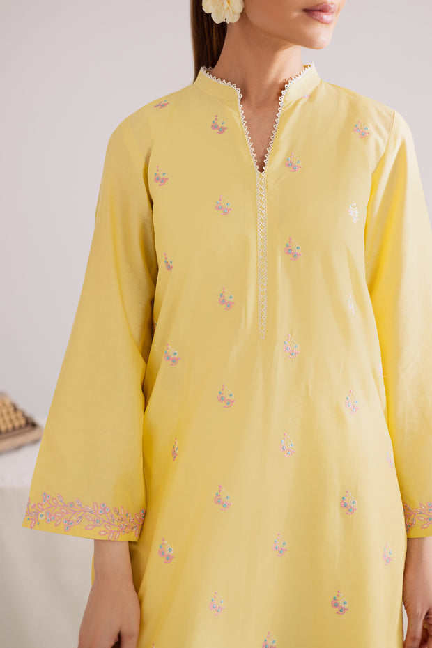 Florance 2Pc - Embroidered Casual Pret