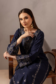 Rhea 2Pc - Embroidered Khaddar Dress