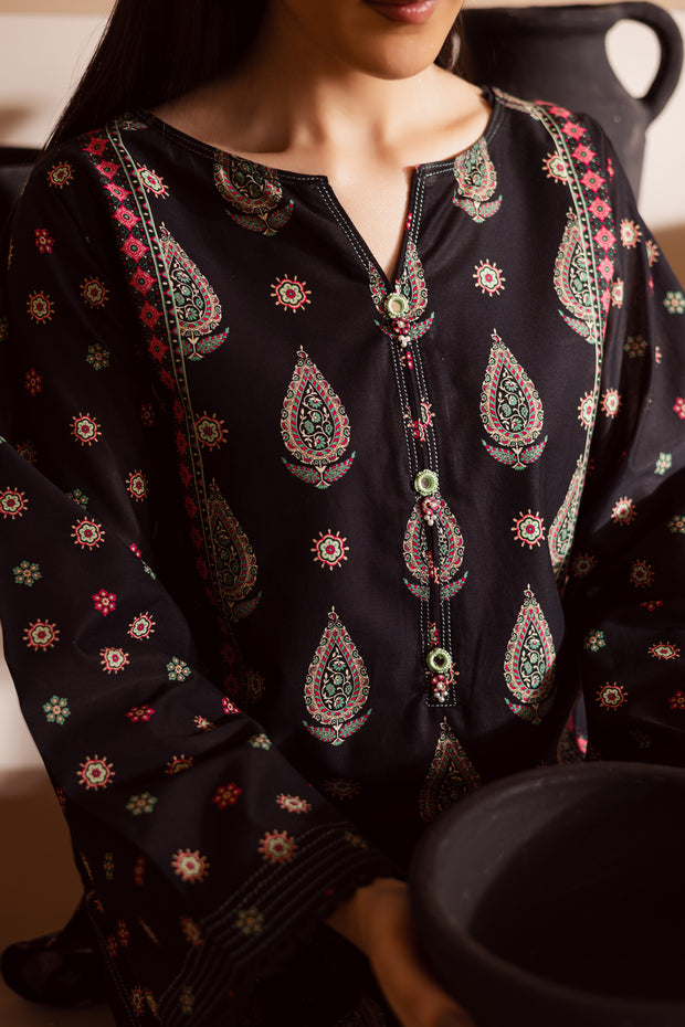 Elia 2Pc - Printed Lawn Dress