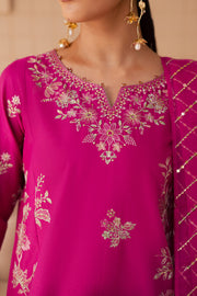 Anya 3Pc - Embroidered Lawn Dress