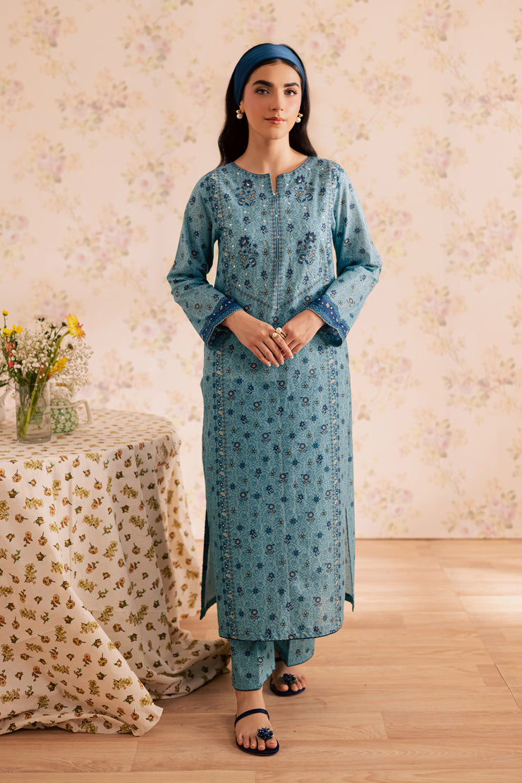 Spark 2Pc - Printed Lawn Dress