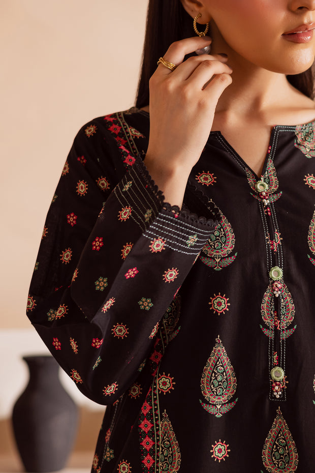 Elia 2Pc - Printed Lawn Dress