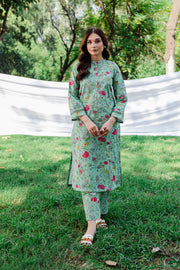 Noyad 2Pc - Printed Cambric Dress