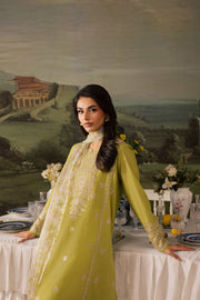 Malbus 3Pc - Embroidered Lawn Pret