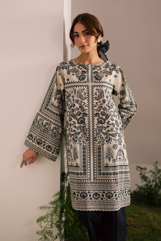 Knight 2Pc - Printed Lawn Dress