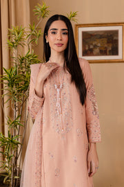 Duek 3Pc - Embroidered Karandi Dress