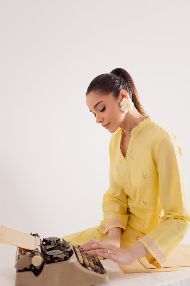 Florance 2Pc - Embroidered Casual Pret