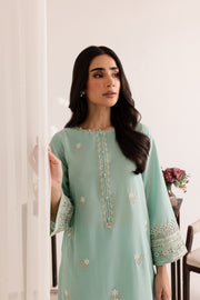 Coastal 2Pc - Embroidered Lawn Dress