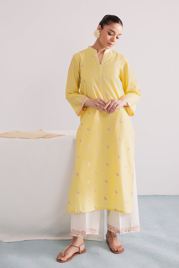 Florance 2Pc - Embroidered Casual Pret