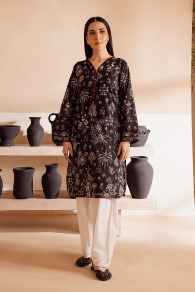 Dark Secrets 2Pc - Printed Lawn Dress