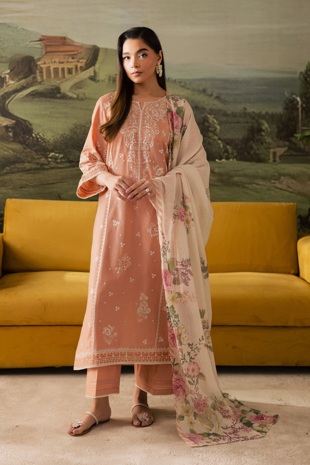 Sukie 3Pc - Embroidered Lawn Pret