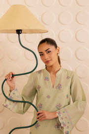Sage Whisper 2pc - Embroidered Lawn Pret