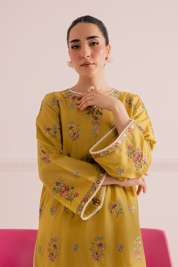 Lemon Cake 2Pc - Embroidered Casual Pret