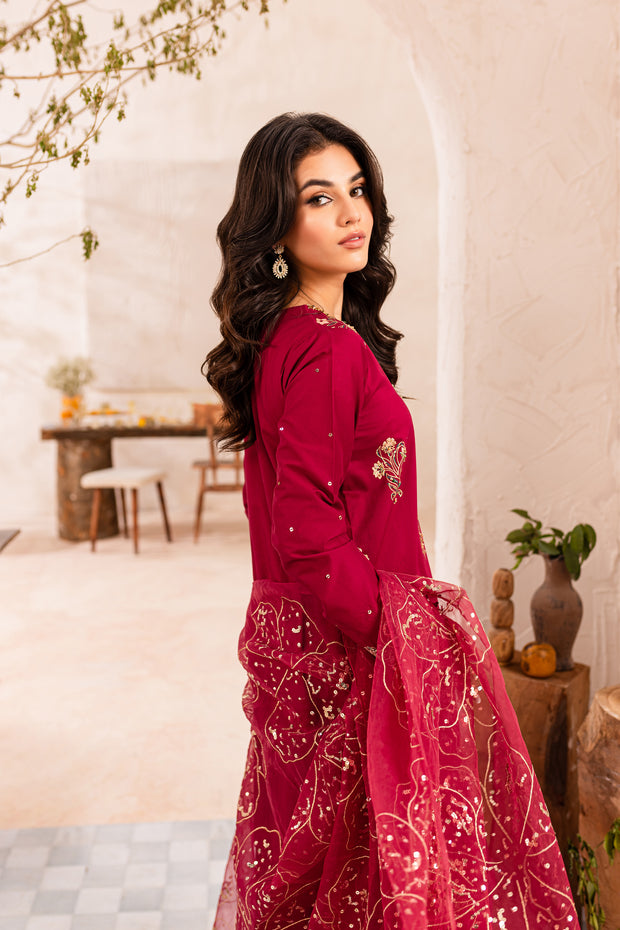 Esmeray 3Pc - Embroidered Luxe PRET