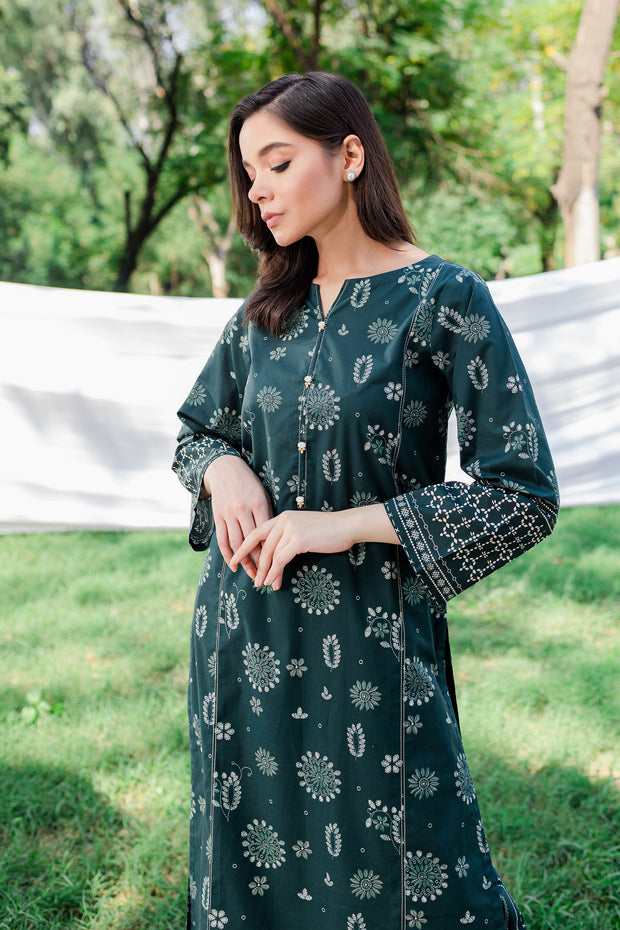 Eric 2Pc - Printed Cambric Dress