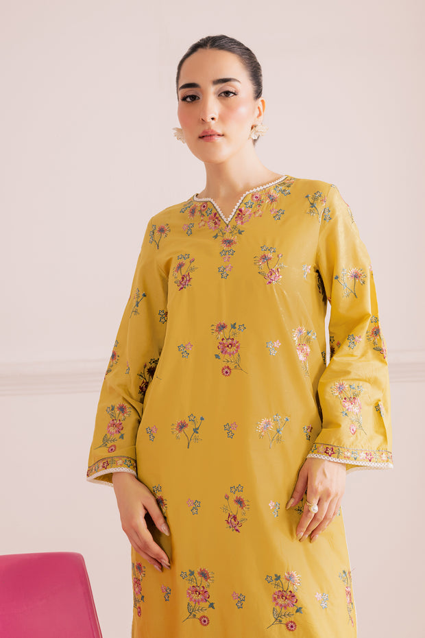 Lemon Cake 2Pc - Embroidered Casual Pret