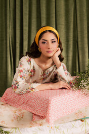 Mandy 2Pc - Printed Lawn Dress