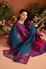 Granite 3Pc - Embroidered Lawn Dress