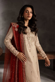 Lavina 3Pc - Embroidered Karandi Dress