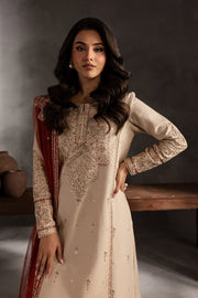 Lavina 3Pc - Embroidered Karandi Dress