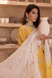 Aliea 3Pc - Embroidered Luxe Pret