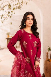 Esmeray 3Pc - Embroidered Luxe PRET