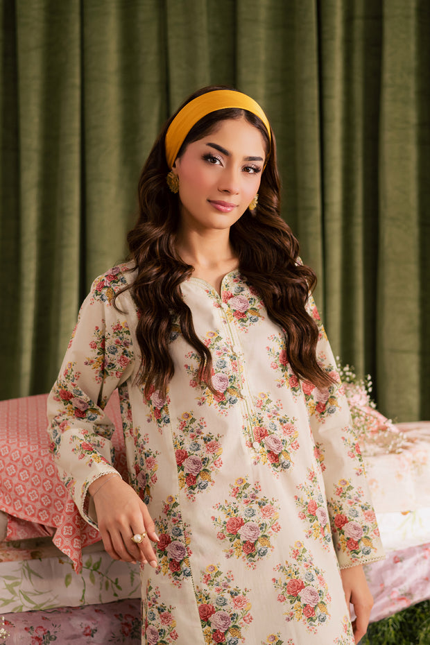 Mandy 2Pc - Printed Lawn Dress