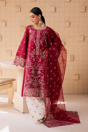 Abilene 3Pc - Embroidered Lawn Dress
