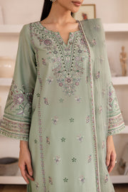 Arzou 3Pc - Embroidered Solid Dress