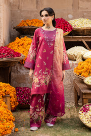 Bubble 3Pc- Printed Lawn Dress