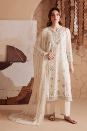 Jasmine 3Pc - Embroidered Lawn Dress