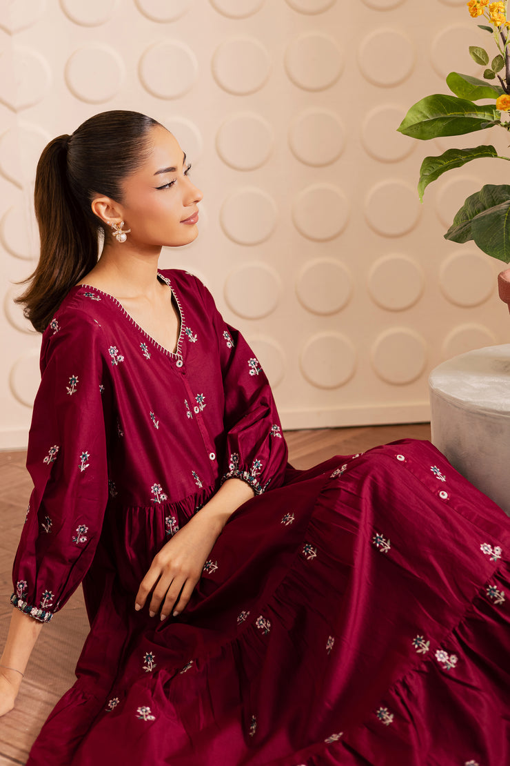 Virginia Miller 2pc - Embroidered Lawn Pret