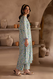 Asna 2Pc - Printed Khaddar Dress