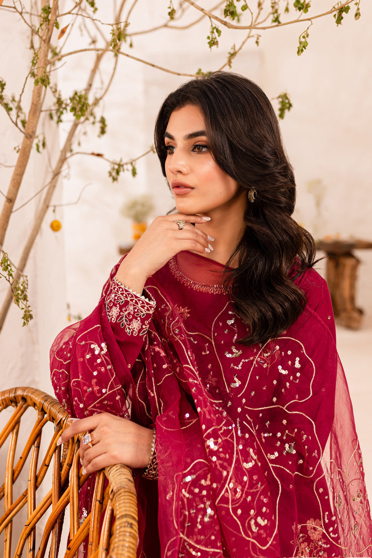 Esmeray 3Pc - Embroidered Luxe PRET