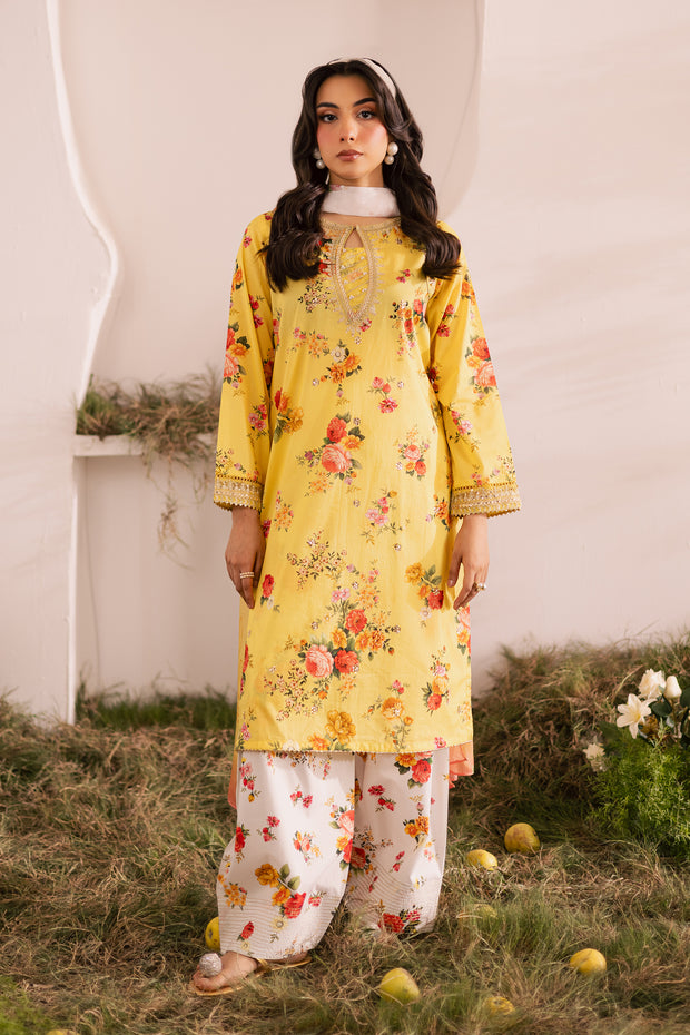 Lumia 3Pc - Printed Lawn Dress