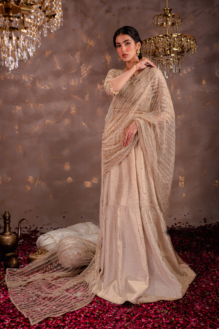 Mahjabeen Saree 3Pc