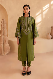 Pixie 2Pc - Embroidered Khaddar Dress