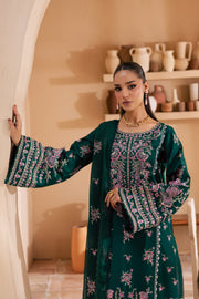 Myra 3Pc - Embroidered Lawn Dress