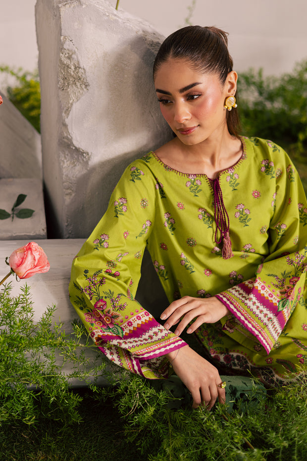Roomi 2Pc - Printed Lawn Dress