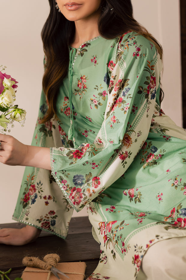 Saman 2Pc - Printed Casual Pret