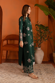 Grinch 2Pc - Embroidered Khaddar Dress