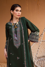 Mosswood 3Pc - Embroidered Khaddar Dress