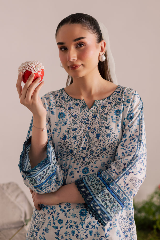 Delara 2Pc - Printed Lawn Dress