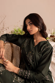 Zale 2Pc - Embroidered Lawn Dress