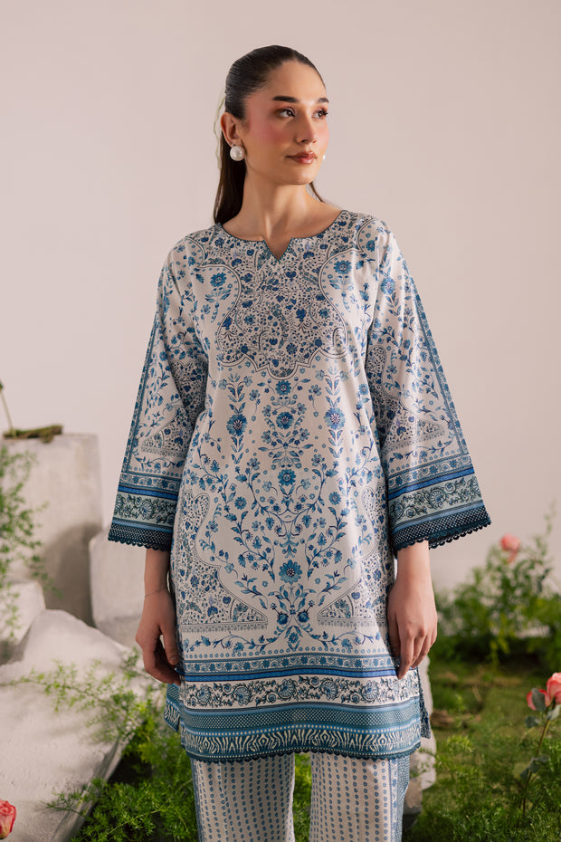 Delara 2Pc - Printed Lawn Dress